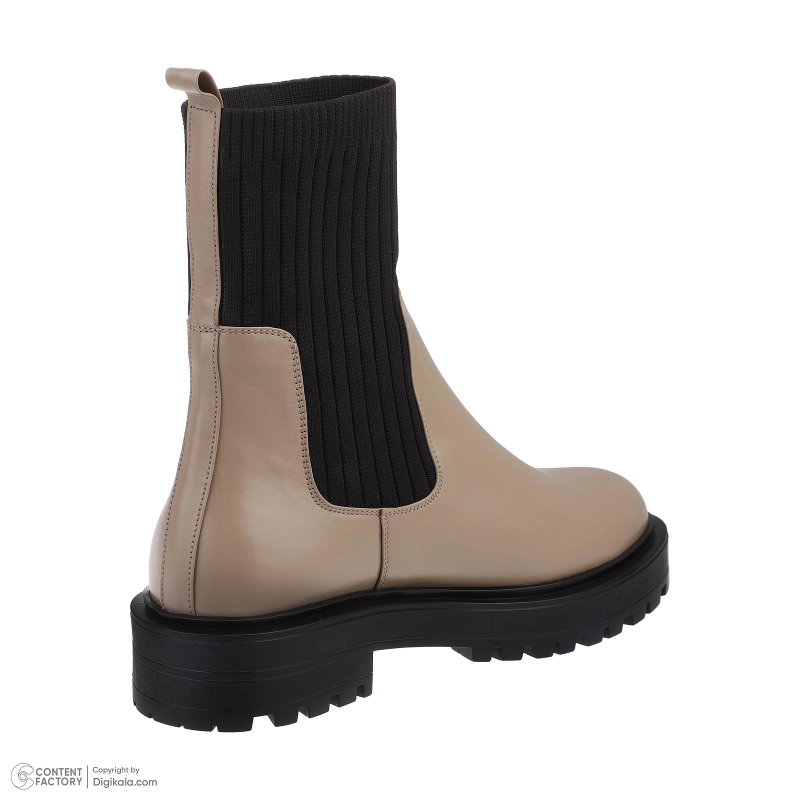 نیم بوت زنانه چرم مشهد مدل J2641-001 -  - 16