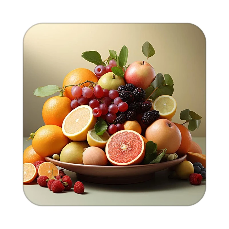 زیر لیوانی کاکتی طرح میوه مدل mp20764