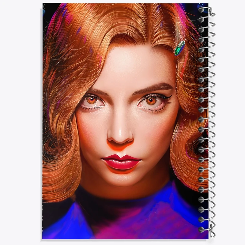 دفتر نقاشی 50 برگ خندالو طرح سریال گامبی وزیر کد F1302