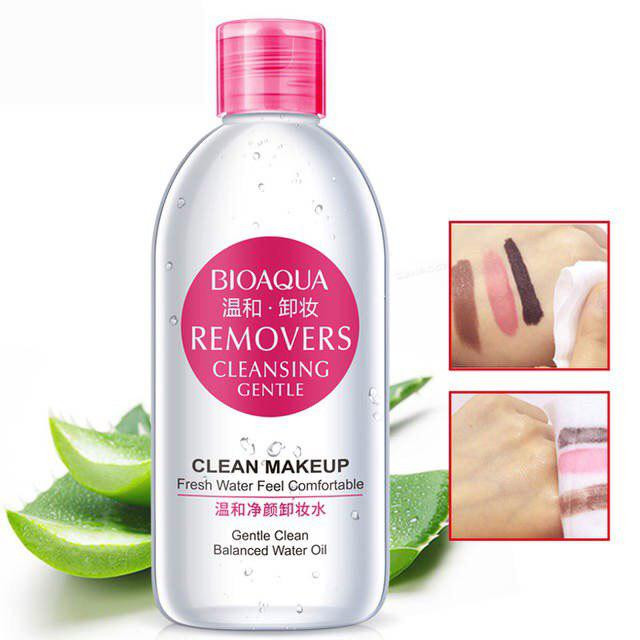 پاک کننده آرایش بایو آکوا مدل REMOVERS حجم 250 میلی لیتر