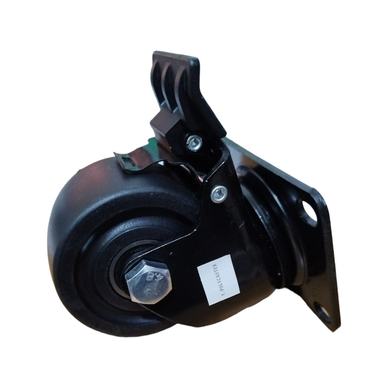 چرخ کفی دار مدل ترمز دار کد POLYCATER-7.5 چرخ کفی دار مدل ترمز دار کد POLYCATER-7.5