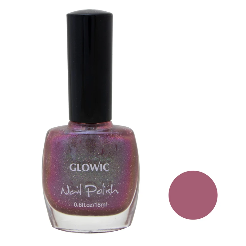 لاک ناخن گلویک مدل GLO شماره 12