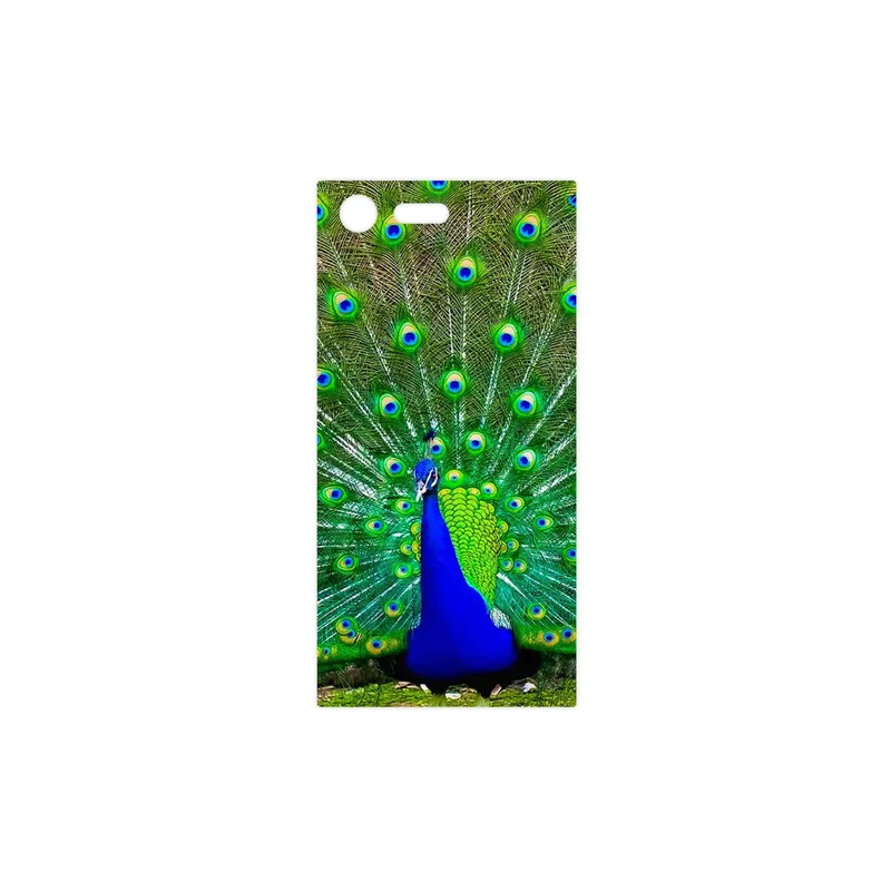 برچسب پوششی ماهوت مدل Peacock مناسب برای گوشی موبایل سونی Xperia X Compact