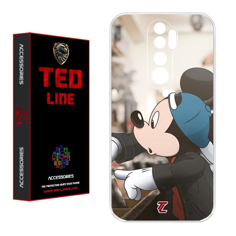 کاور تد لاین طرح میکی موس کد 1139 مناسب برای گوشی موبایل شیائومی Redmi Note 8 Pro