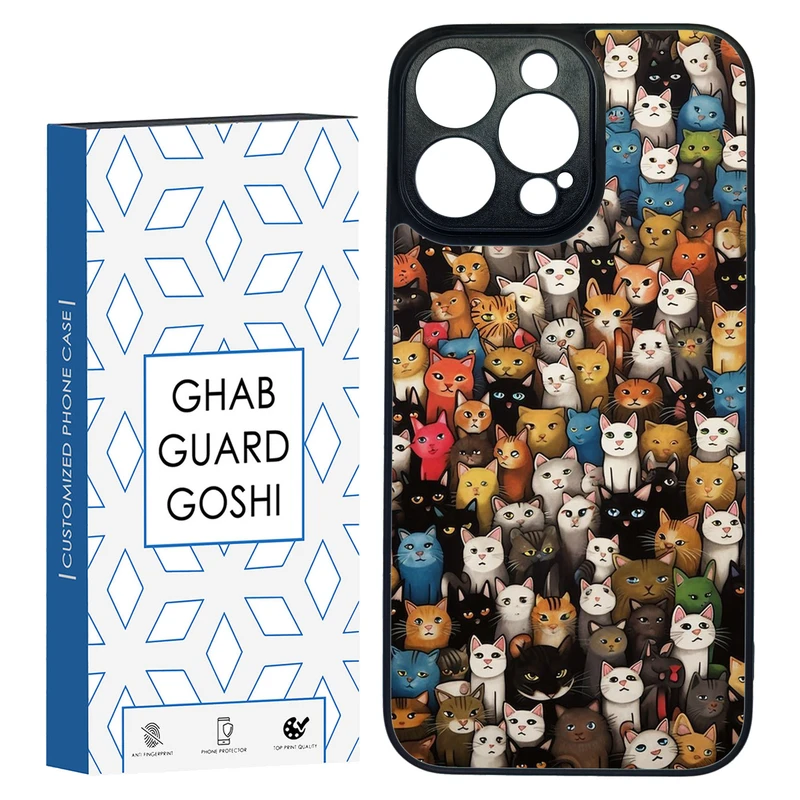 کاور قاب گارد گوشی طرح گربه کد TPU-293 مناسب برای گوشی موبایل اپل Iphone 14 PRO MAX