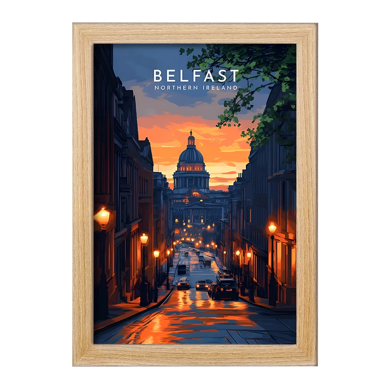 تابلو خندالو مدل بلفاست کد F12893