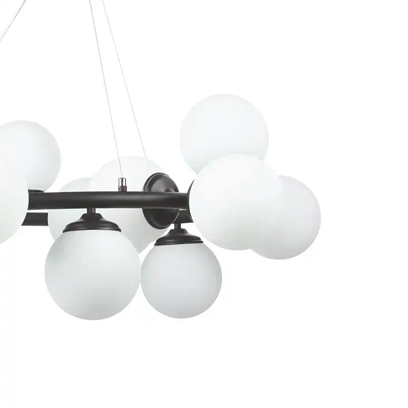 لوستر 15 شعله مدل مولکولی