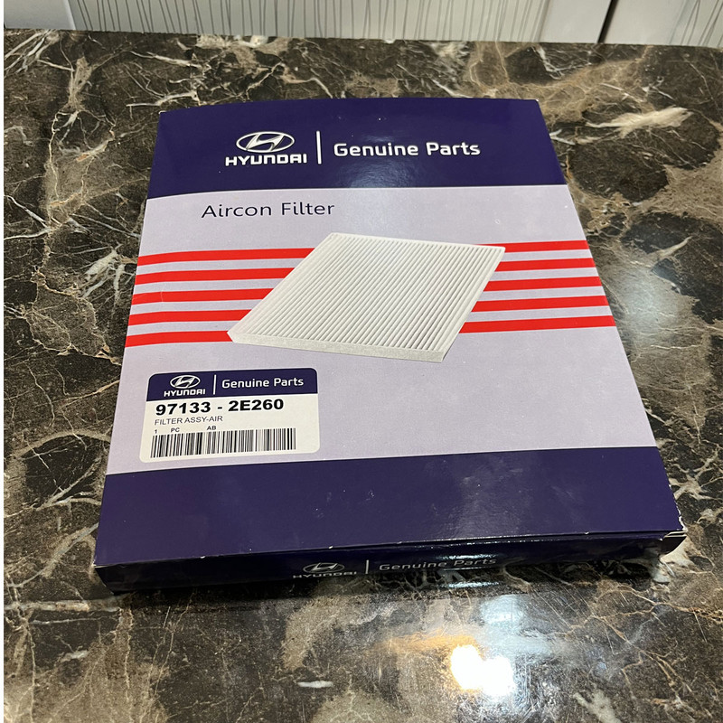 فیلتر کابین هیوندای جنیون پارتز مدل 2E260 مناسب برای سراتو نیو النترا