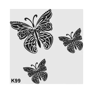 شابلون طرح پروانه K99