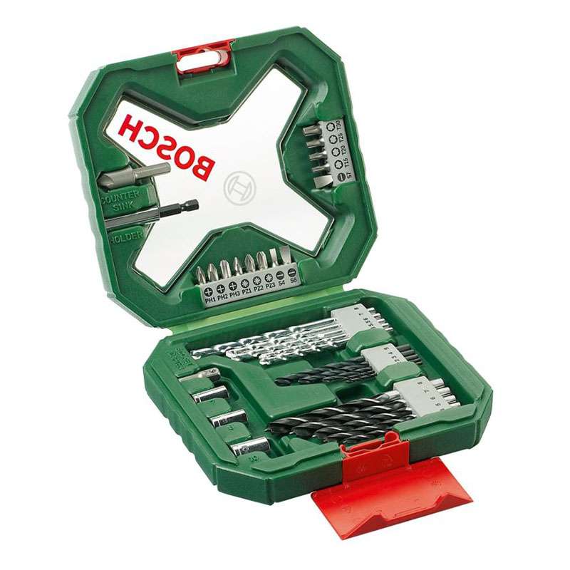 مته و سری پیچ گوشتی بوش مدل 2067-34XI بسته 34 عددی