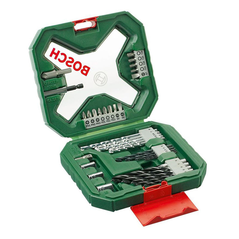 مته و سری پیچ گوشتی بوش مدل 2067-34XI بسته 34 عددی