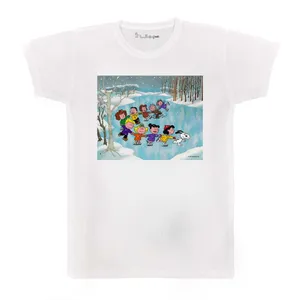 تی شرت بچگانه پرمانه طرح اسنوپی کد pmt.3652