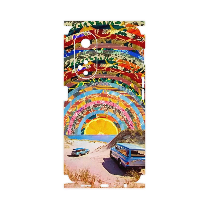 برچسب پوششی ماهوت مدل Collage of Orange Sky-FullSkin مناسب برای گوشی موبایل اپو A98