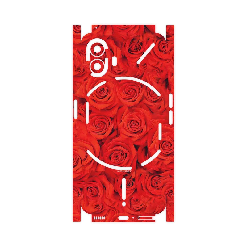 برچسب پوششی ماهوت مدل Red_Flower-FullSkin مناسب برای گوشی موبایل ناتینگ Phone 2