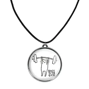 گردنبند خندالو مدل گربه ورزشکار کد 2929329294