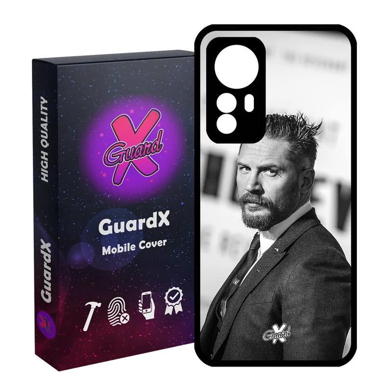 کاور گارد ایکس طرح تام هاردی مدل Glass10140 مناسب برای گوشی موبایل شیائومی Redmi Note 12S