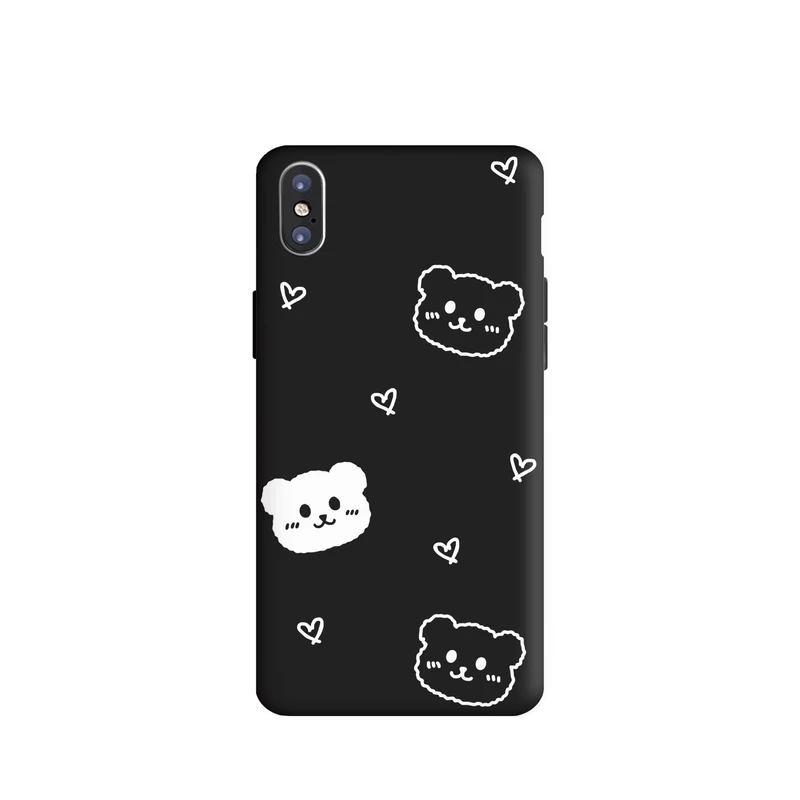 کاور قاب گارد طرح خرس کیوت کد f6409 مناسب برای گوشی موبایل اپل iphone X / XS