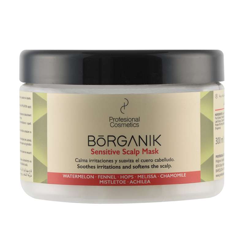 ماسک مو ترمیم کننده مو های آسیب دیده پروفشنال کازمتیکز مدل Borganic مناسب موهای خشک و دکلره حجم ۳۰۰ میلی لیتر ماسک مو ترمیم کننده مو های آسیب دیده پروفشنال کازمتیکز مدل Borganic مناسب موهای خشک و دکلره حجم ۳۰۰ میلی لیتر