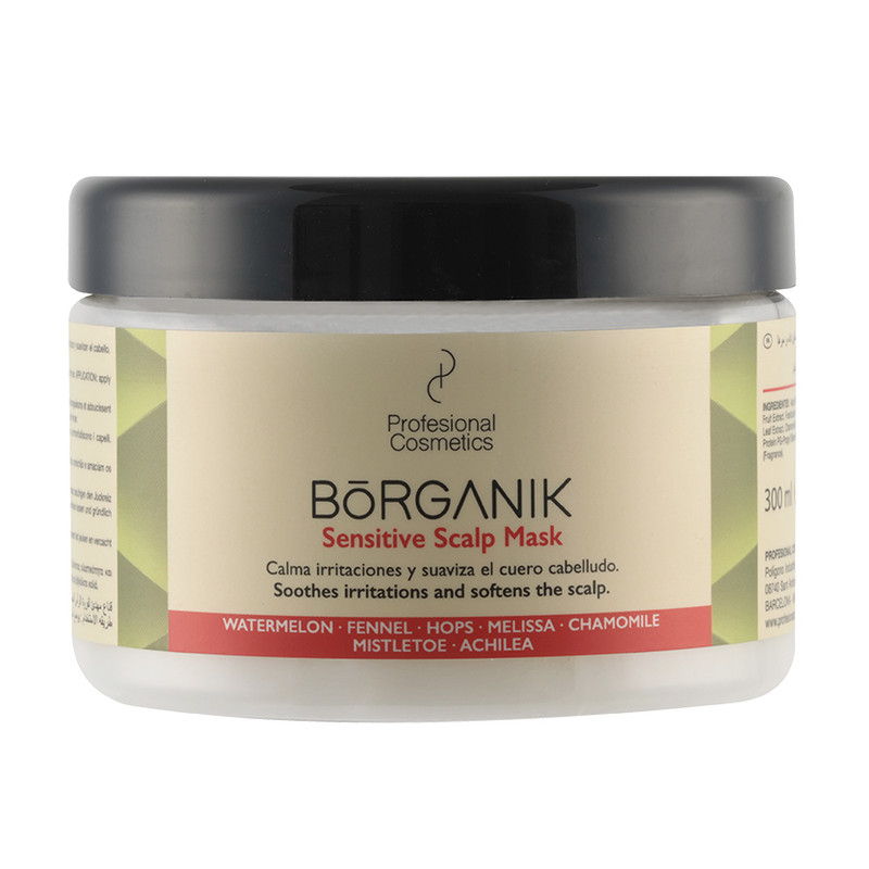 ماسک مو ترمیم کننده مو های آسیب دیده پروفشنال کازمتیکز مدل Borganic مناسب موهای خشک و دکلره حجم ۳۰۰ میلی لیتر ماسک مو ترمیم کننده مو های آسیب دیده پروفشنال کازمتیکز مدل Borganic مناسب موهای خشک و دکلره حجم ۳۰۰ میلی لیتر