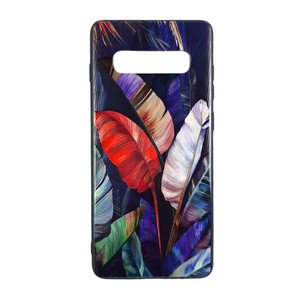 کاور طرح پر رنگی مناسب برای گوشی موبایل سامسونگ GALAXY S10 Plus
