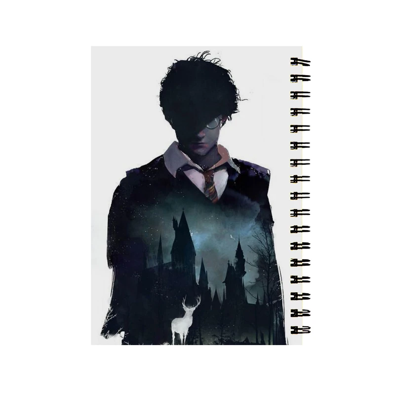 دفتر مشق طرح هری پاتر کد D-1008