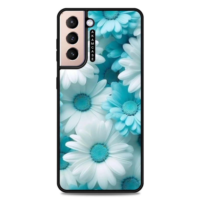 کاور آکام مدل AMC-WSGS21P-FLOWERS-43 مناسب برای گوشی موبایل سامسونگ Galaxy S21 Plus
