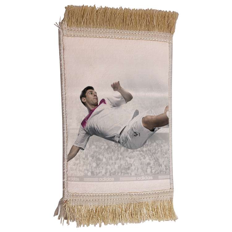 فرش ماشینی دیوارکوب مدل مسی کد 14