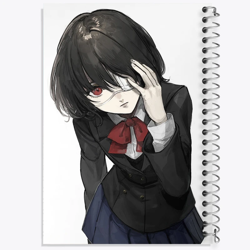 دفتر مشق 50 برگ خندالو طرح میساکی می انیمه دیگری کد 32026