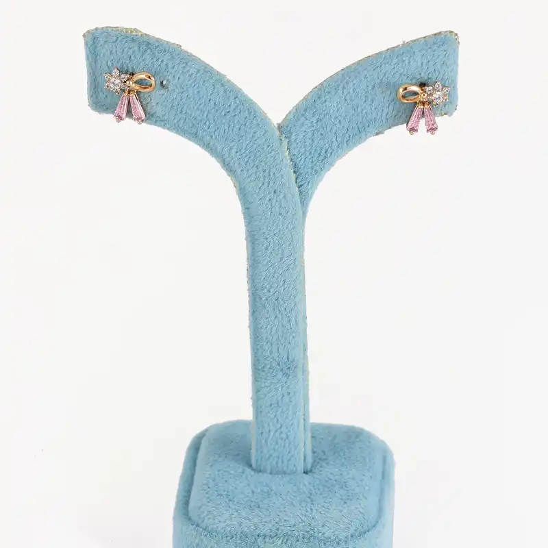 گوشواره زنانه ژوپینگ مدل پاپیون کد ear568