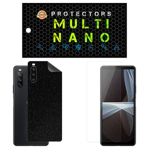 Multi Nano X-SFG Screen Protector For Sony Xperia 10 III with back skin
