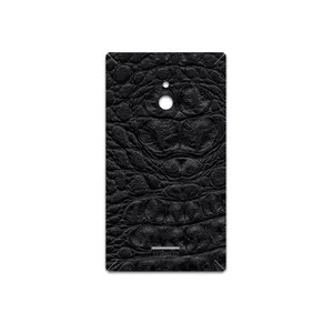 MAHOOT Black-Crocodile-Leather Cover Sticker for Nokia XL