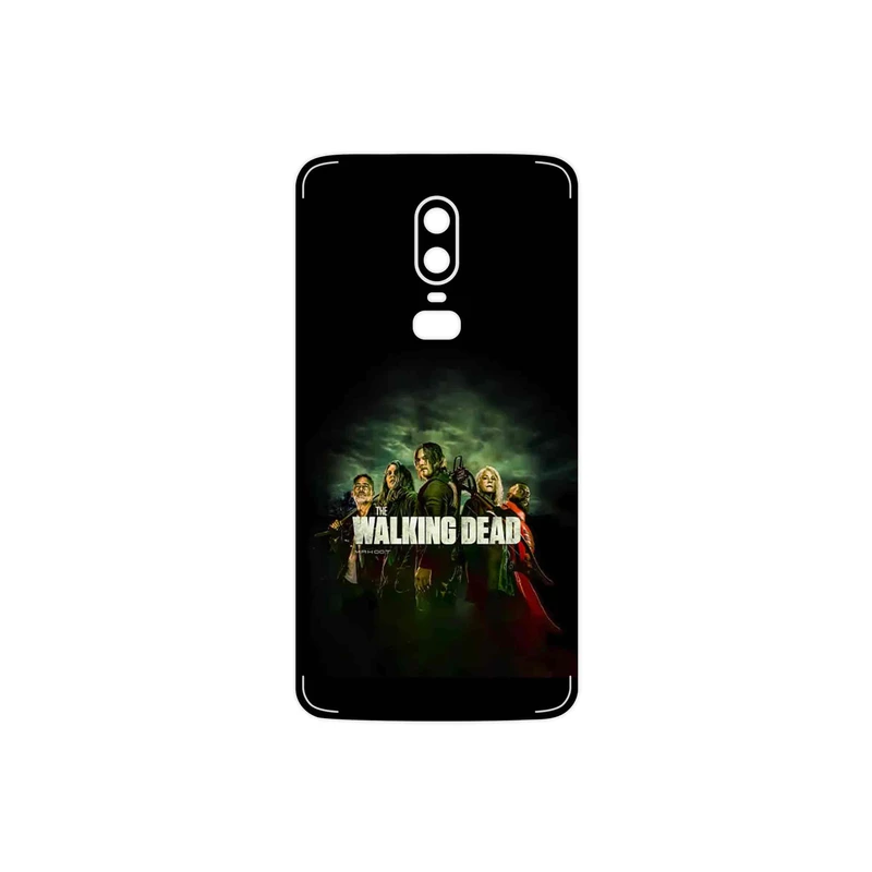 برچسب پوششی ماهوت مدل WALKING DEAD مناسب برای گوشی موبایل وان پلاس 6