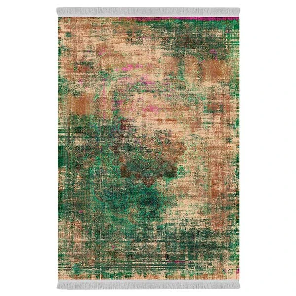 فرش پارچه‌ای دفه مدل  فرشینه طرح مدرن کد  229