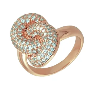 انگشتر زنانه ژوپینگ مدل گره کد R4230