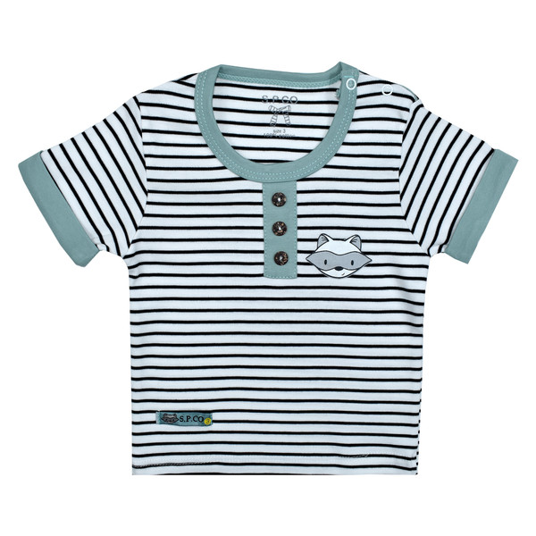 تی شرت آستین کوتاه نوزادی اسپیکو مدل رافائل