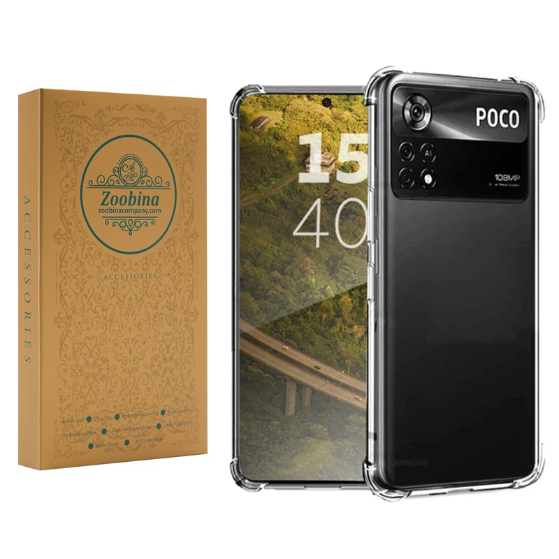 کاور زوبینا مدل Airbag مناسب برای گوشی موبایل شیائومی Poco M4 Pro 4G