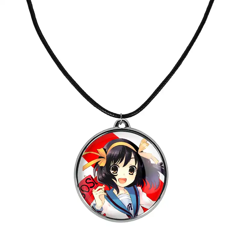 گردنبند خندالو مدل انیمه ناپدید شدن هاروهی سوزومیا The Disappearance of Haruhi Suzumiya کد 2432524320
