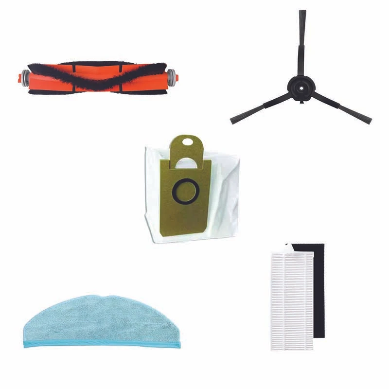 لوازم جانبی جاروبرقی رباتیک مدل XU7000 مناسب برای جاروبرقی رباتیک فیلیپس XU7000 مجموعه 5 عددی