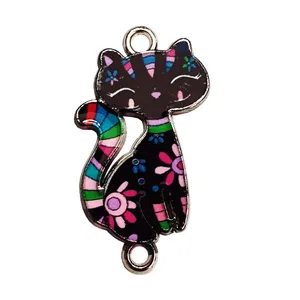 آویز دستبند طرح گربه بازیگوش کد AD 391