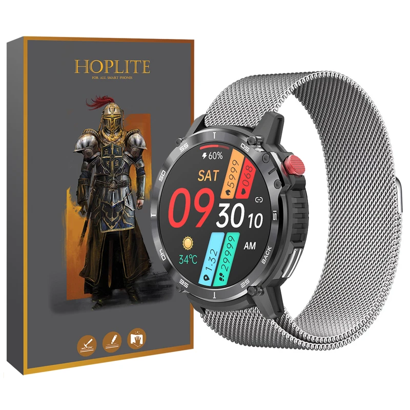 بند هاپلایت مدل Milanese-HL-TW مناسب برای ساعت هوشمند هپی تاچ C22 Mass Storage