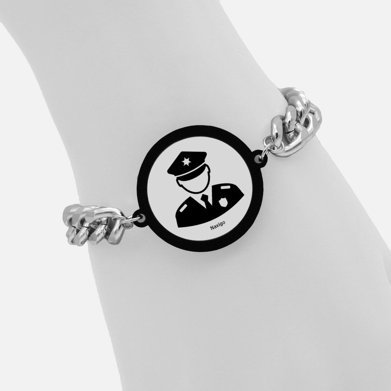 دستبند ناکسیگو مدل پلیس کد BZ7526