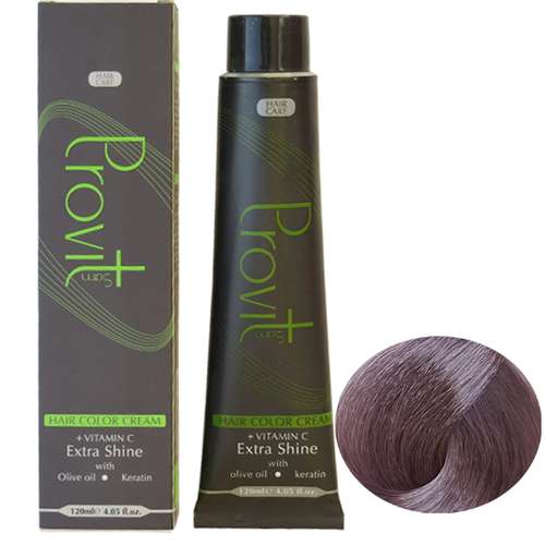 رنگ مو پرویت سری فانتزی شماره F15 حجم 120 میلی لیتر رنگ بنفش خاکستری