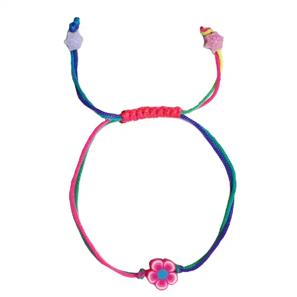 دستبند دخترانه مدل فیمو مدل گل