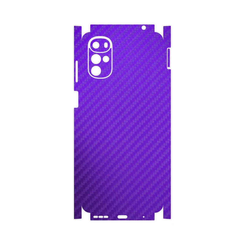برچسب پوششی ماهوت مدل Purple-Fiber-FullSkin مناسب برای گوشی موبایل موتورولا Moto G22