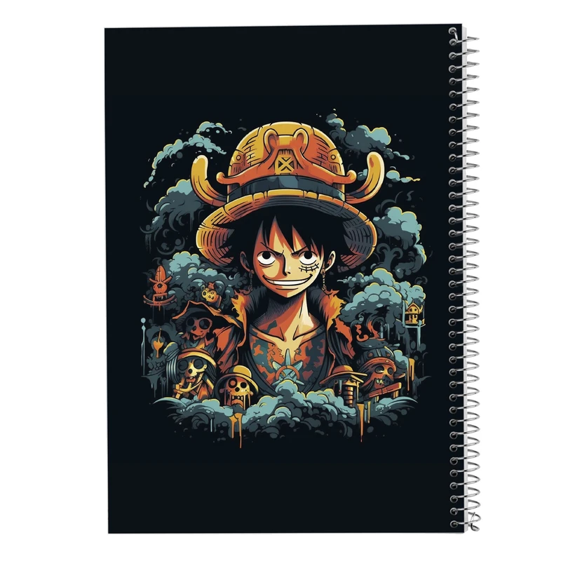 دفتر شطرنجی 50 برگ مدوپد مدل وان پیس One Piece کد DF10781