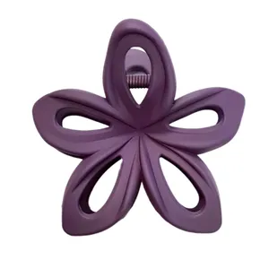 کلیپس مو زنانه مدل گل پنج‌ پر