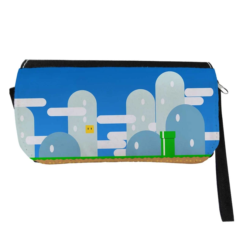   جامدادی مدل دوزیپ طرح دنیای سوپر ماریو کد NI370