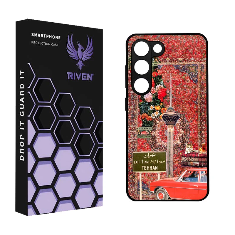 کاور ریون طرح فانتزی مدل RI3-17 مناسب برای گوشی موبایل سامسونگ Galaxy S23 PLUS