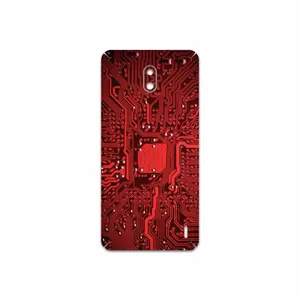 MAHOOT Red Printed Circuit Board Cover Sticker for Nokia 2