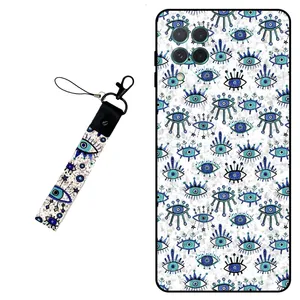 Megafone Devil eye 6464 Cover for Samsung Galaxy M62 / F62 With Wrist strap